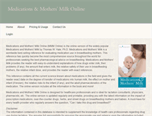 Tablet Screenshot of medsmilk.com